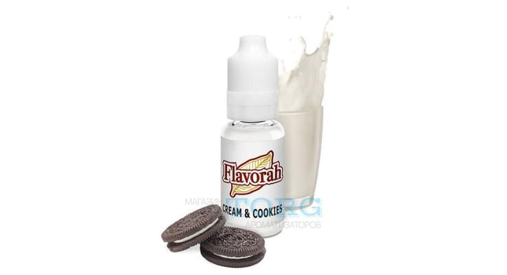 Изображение Ароматизатор Flavorah Cream and Cookies Ароматизатор Flavorah Cream and Cookies